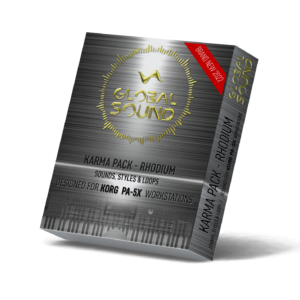 Karma Pack Rhodium<br>Samples, Styles & Loops<br>for KORG PA-5X